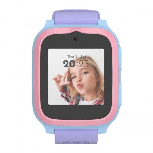 Oaxis myFirst Fone S3 - 4G Music Smartwatch Phone with Heart Rate Monitor and Customisable Wallpaper (FREE Sim Card)